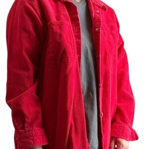 Stefano Corduroy Button Down Shirt L